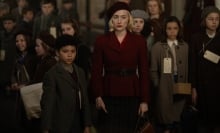 Saoirse Ronan and Elliott Heffernan in "Blitz."